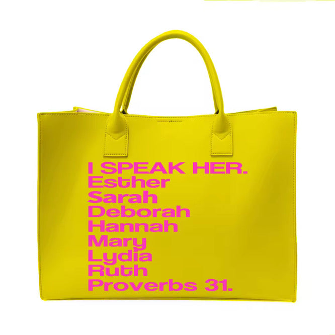 LEMONADE PINK TOTE BAG