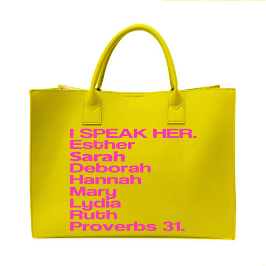 LEMONADE PINK TOTE BAG