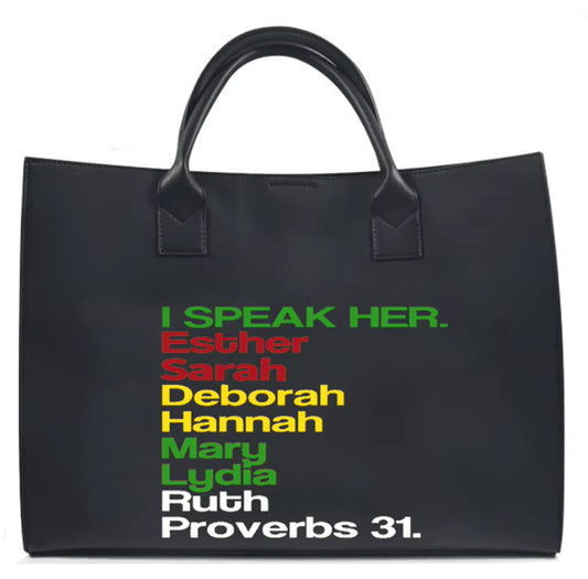 ISPEAK HER TOTE - THE FREEDOM BAG