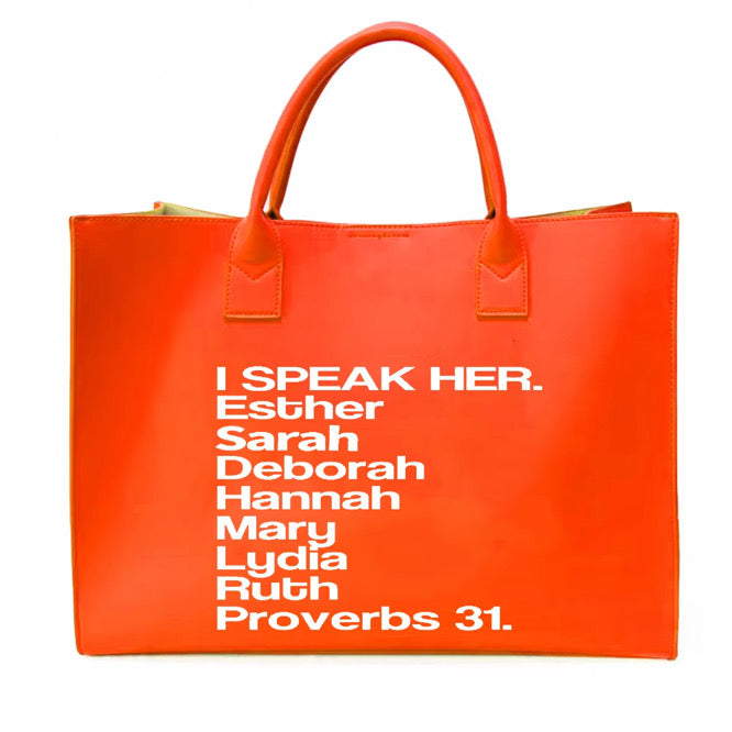 ISPEAK HER TOTE - QUENCHER